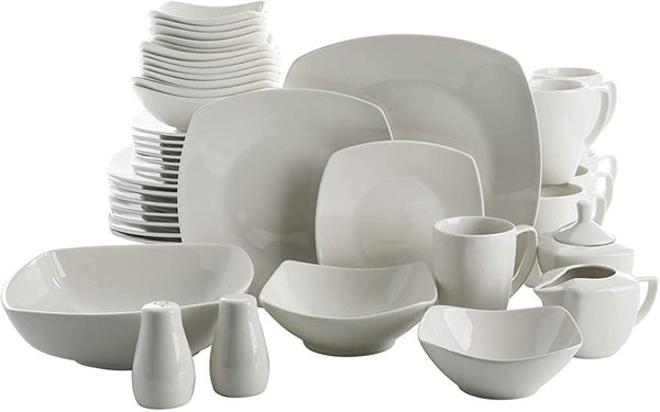 White Porcelain Dinnerware Set