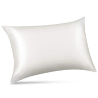 Ivory Silk Travel Pillowcase