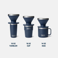 White Steel Pour-Over Maker