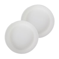 White Round Planter (Set of 2)