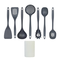 Grey Nonstick Kitchen Utensils (Set of 8)