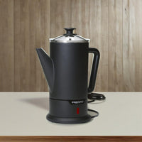 Black Cordless Coffee Percolator