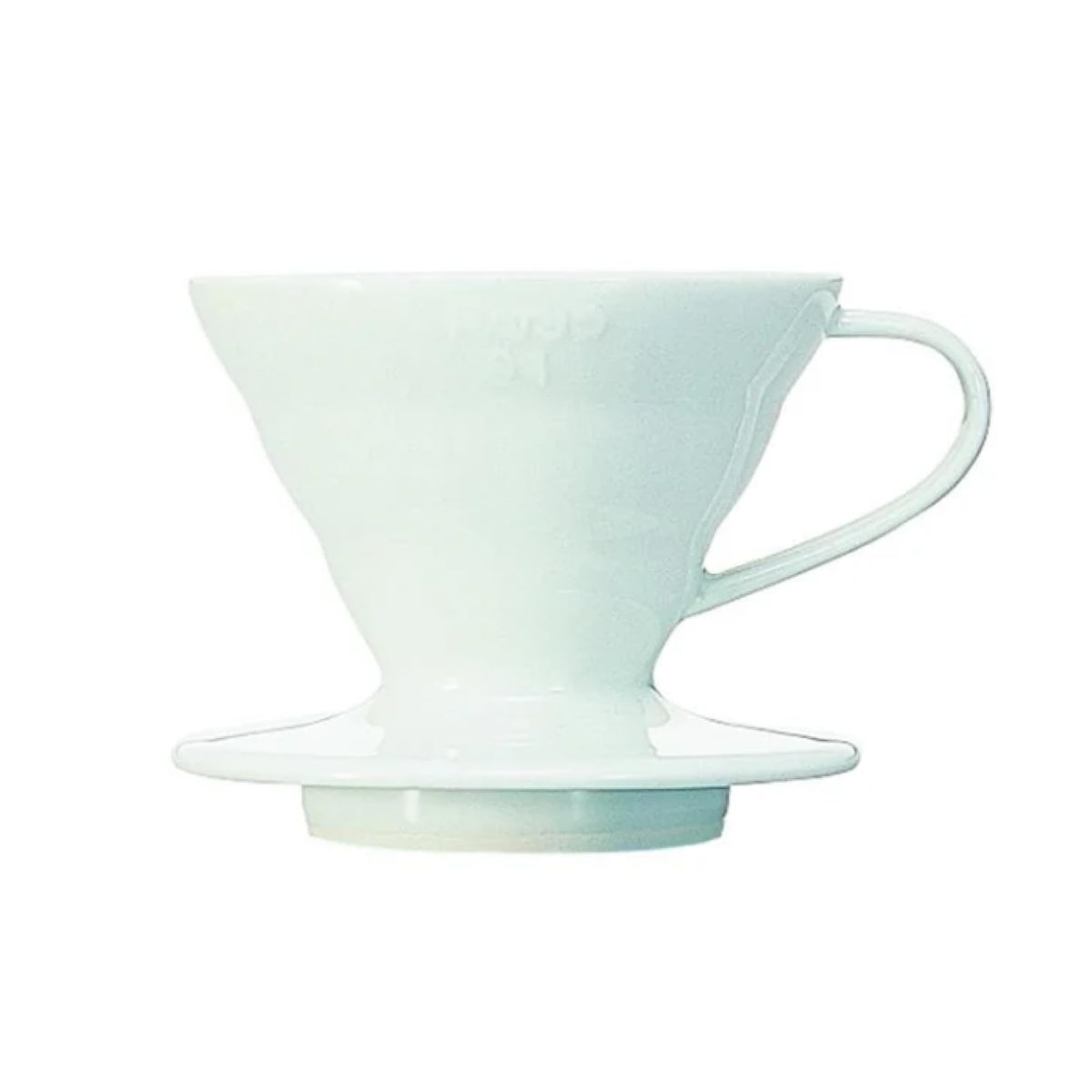 White Ceramic Pour-Over Cone