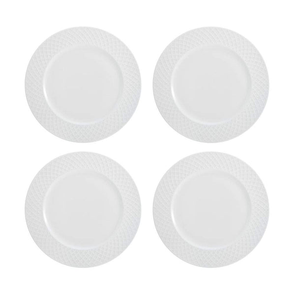 White Bone China Set (Set of 16)