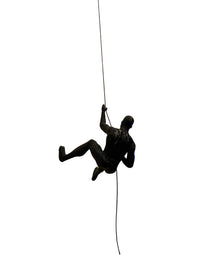 Black Climbing Man Wall Decor