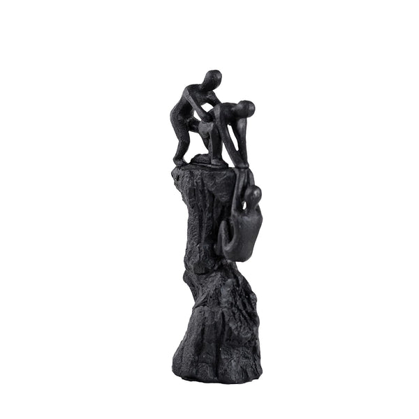 Black Climbing Sculpture