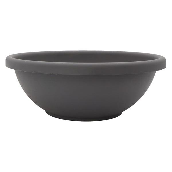 Warm Grey Bowl Planter