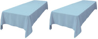 Light Blue Tablecloth (Set of 2)