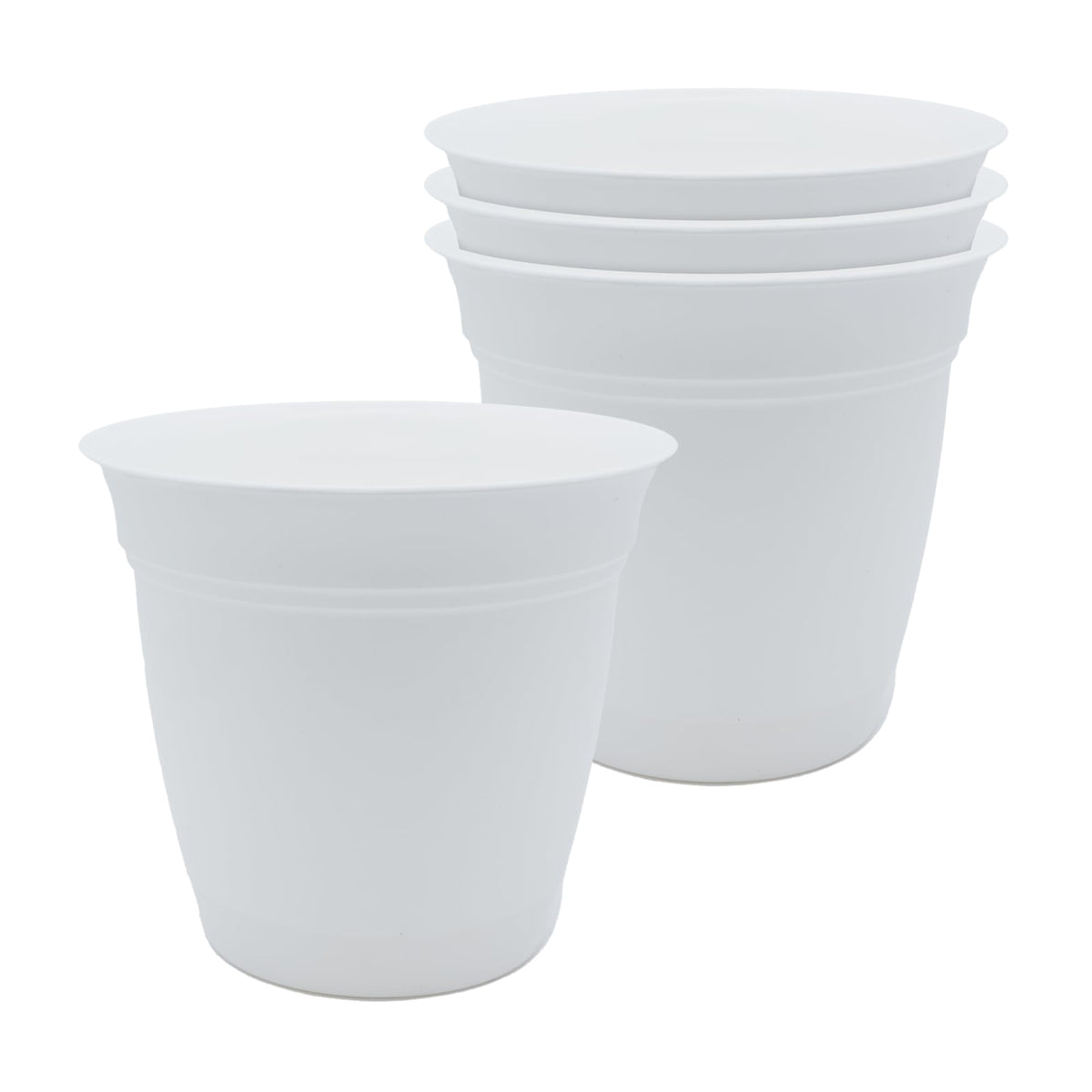 White Eclipse Planter (Set of 4)