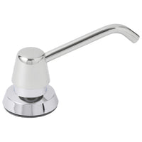 Silver Soap Dispenser