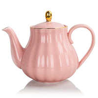 Pink Porcelain Teapot