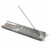 Gray Marble Incense Holder
