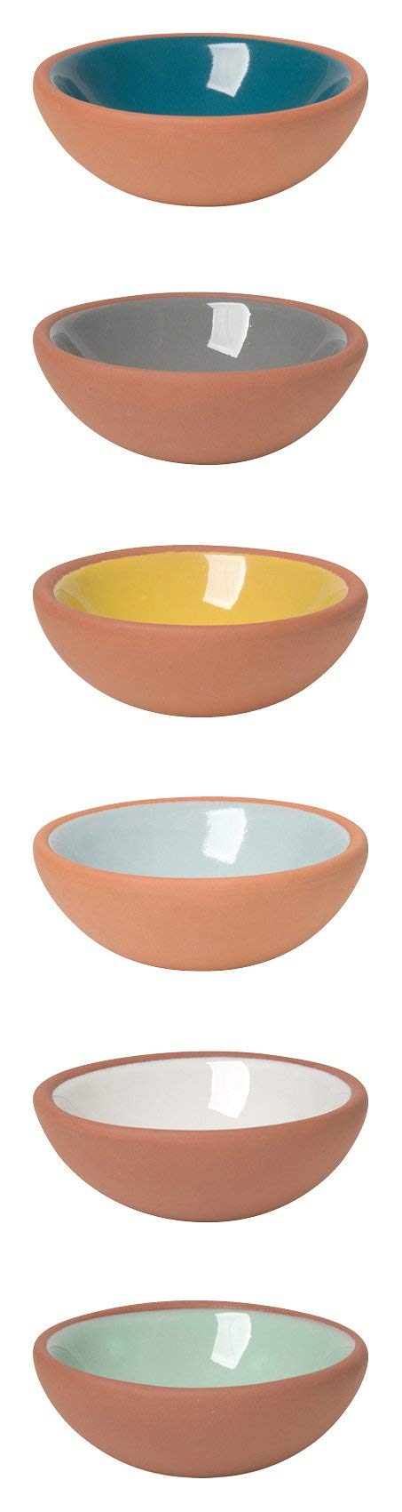 Terracotta Pinch Bowls (Set of 6)