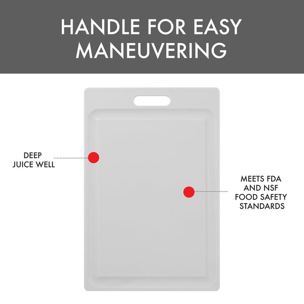 White Polysafe Cutting Board