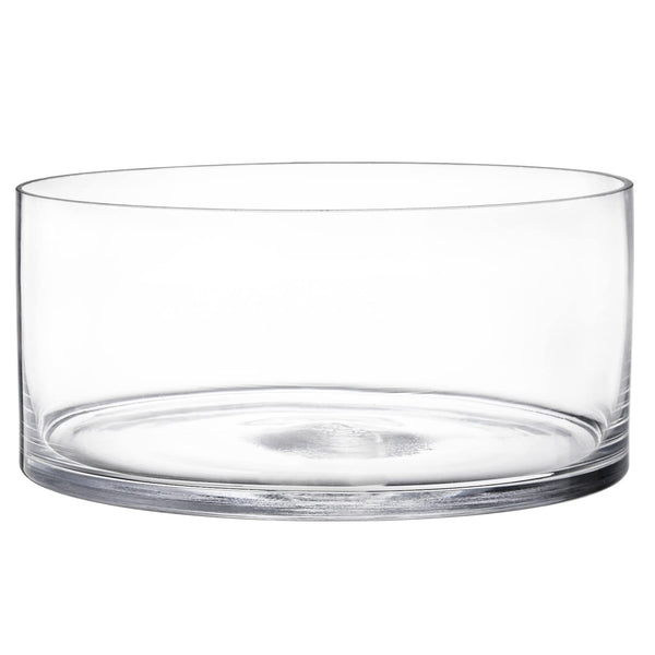 Clear Glass Candle Cylinder