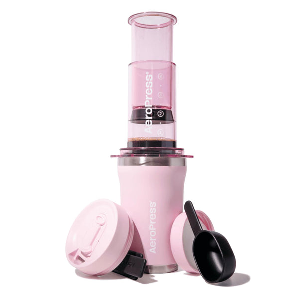 Pink Travel Coffee Press