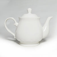 White Porcelain Teapot (Set of 4)
