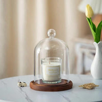 Glass Dome Candle Cover
