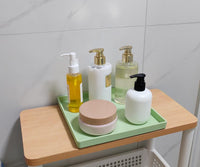 Green Square Tray (Set of 3)