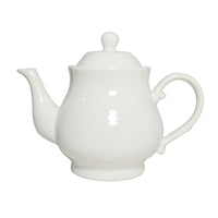 White Porcelain Teapot (Set of 4)