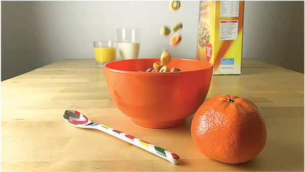 Multicolor Melamine Bowls (Set of 6)