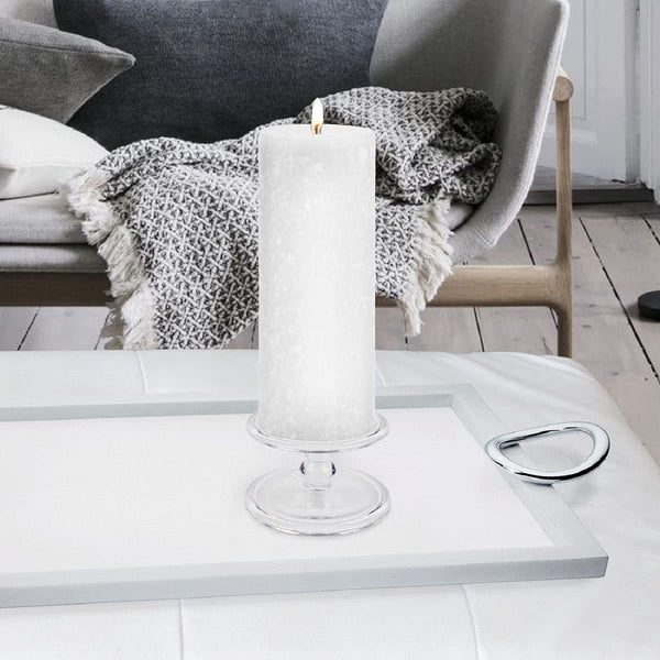 White Beeswax Pillar Candle