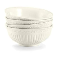 White Fruit Bowls (Set of 4)