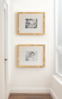 Natural Burlwood Frames (Set of 2)