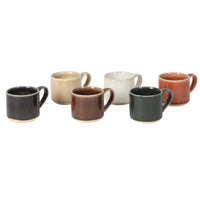Reactive Glaze Espresso Cups (Set of 6)