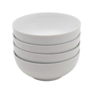 White Soup & Cereal Bowls (Set of 4)