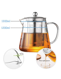 Glass Teapot & Infuser Set