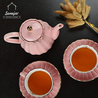 Pink Porcelain Teapot