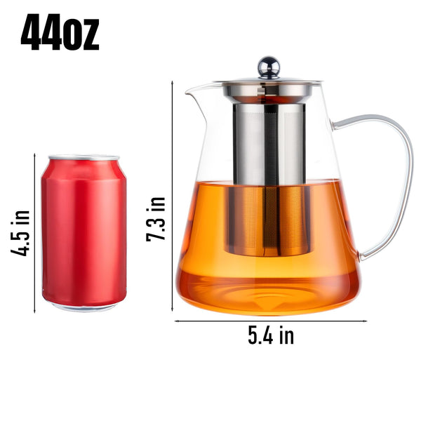 Clear Infuser Teapot