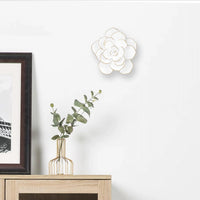 White Flower Wall Decor
