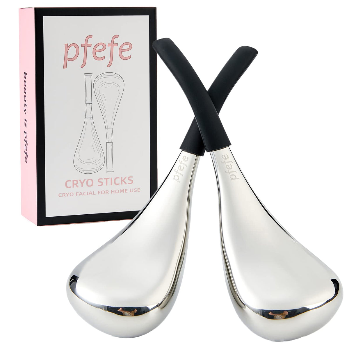 Black Facial Ice Globes