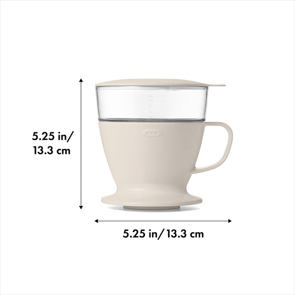 White Single-Serve Pour-Over