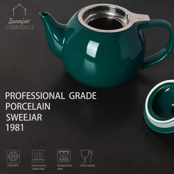 Jade Ceramic Teapot