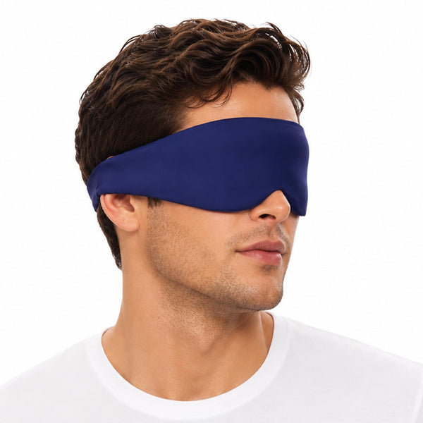 Royal Blue Side-Sleeper Mask