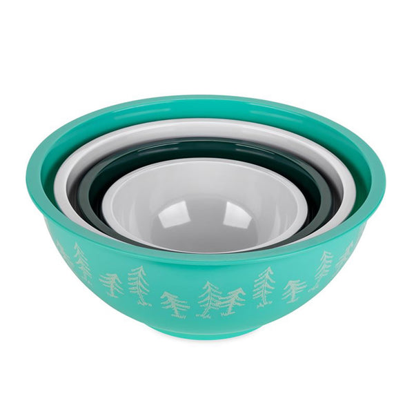 Melamine Nesting Bowls with Lids