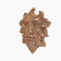 Oak Green Man Plaque