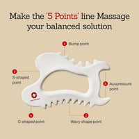 White Ceramic Gua Sha Board