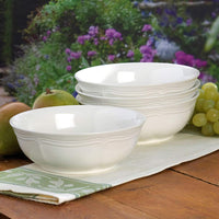 White Cereal Bowls (Set of 4)