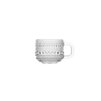 Clear Glass Espresso Cups (Set of 6)