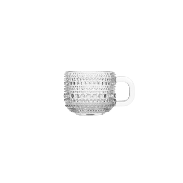 Clear Glass Espresso Cups (Set of 6)
