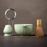 Green Matcha Bowl & Whisk