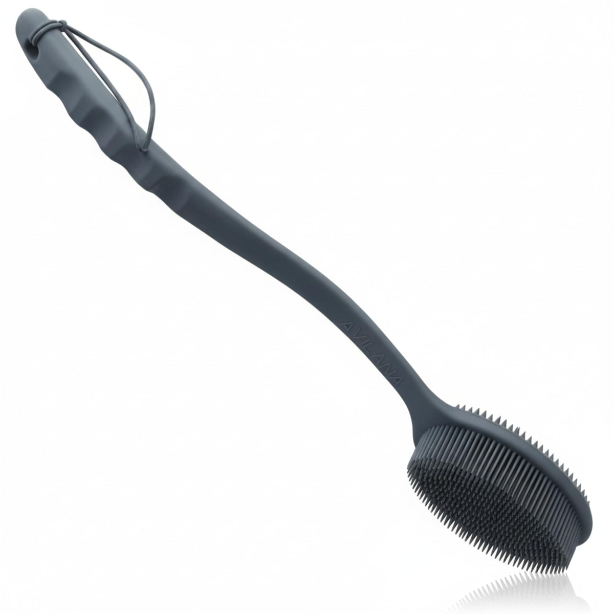 Dark Gray Silicone Body Scrubber