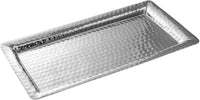Hammered Nickel Vanity Tray
