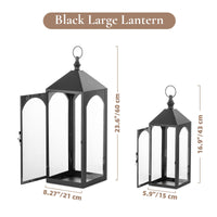 Black Outdoor Lantern
