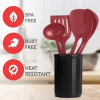 Red Nylon Utensil Set