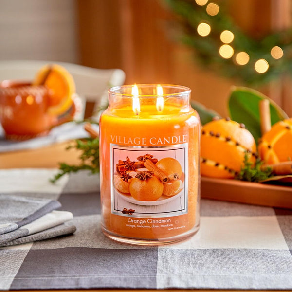 Orange Cinnamon Candle